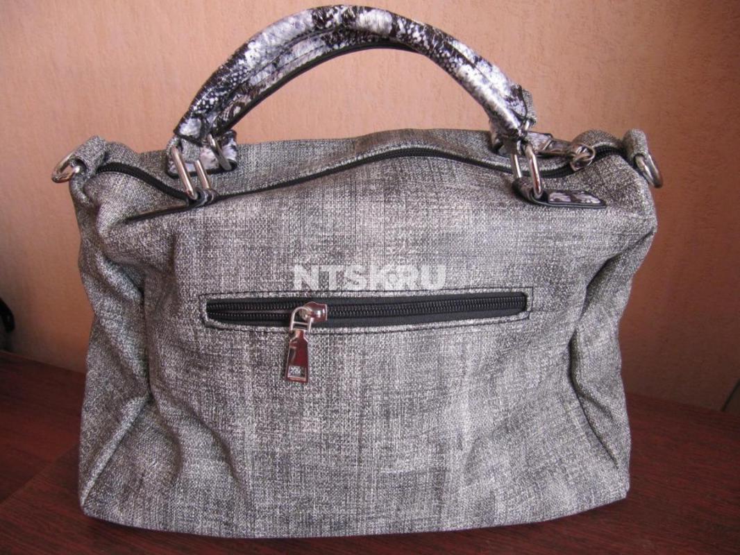 Продам сумку женскую новую, цвет серый, размеры 300 х 220 х140 мм,  цена 600 р - Новотроицк