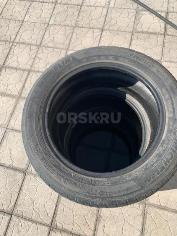 Шины MICHELIN 205/55R16 Б/У 500,00 руб/шт - Орск