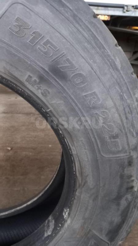 Продам б/у:
- грузовое рулевое колесо Hankook 315/8/ 22,5 с диском 15000р.
- грузовое рулевое коле - Орск