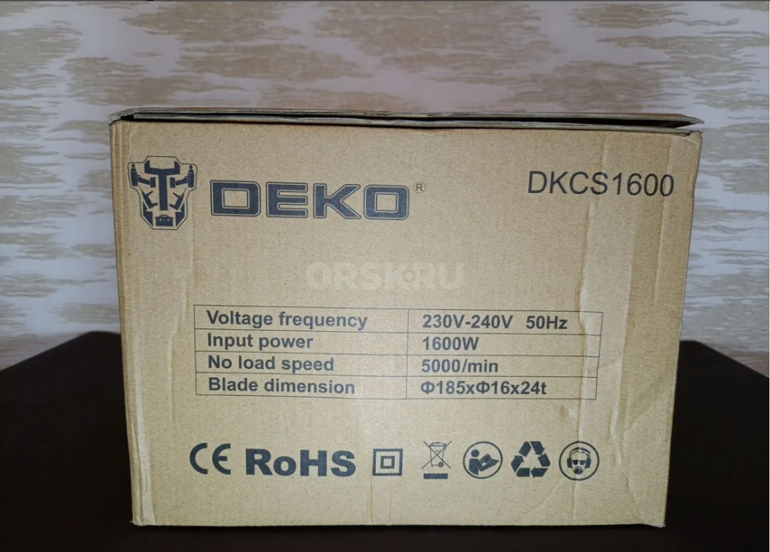 Пила дисковая (циркулярная)DEKO 1600 Вт 185mm. - Орск