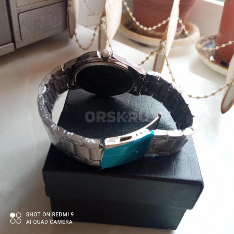 Часы касио новые мужские с подушкой и коробкой, доставка по Орску бесплатно - Орск