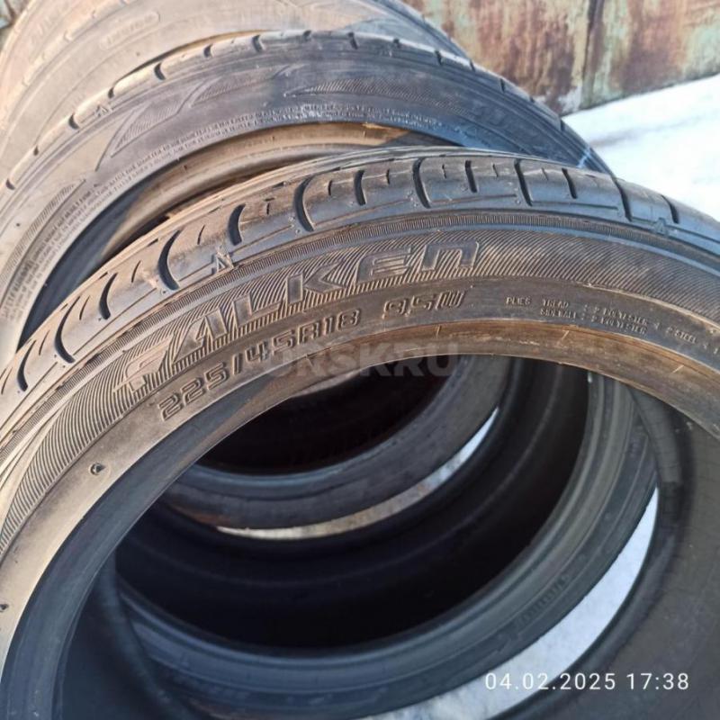 Летняя резина Falken 255/45R18 - 4 шт
в отличном состоянии. - Орск