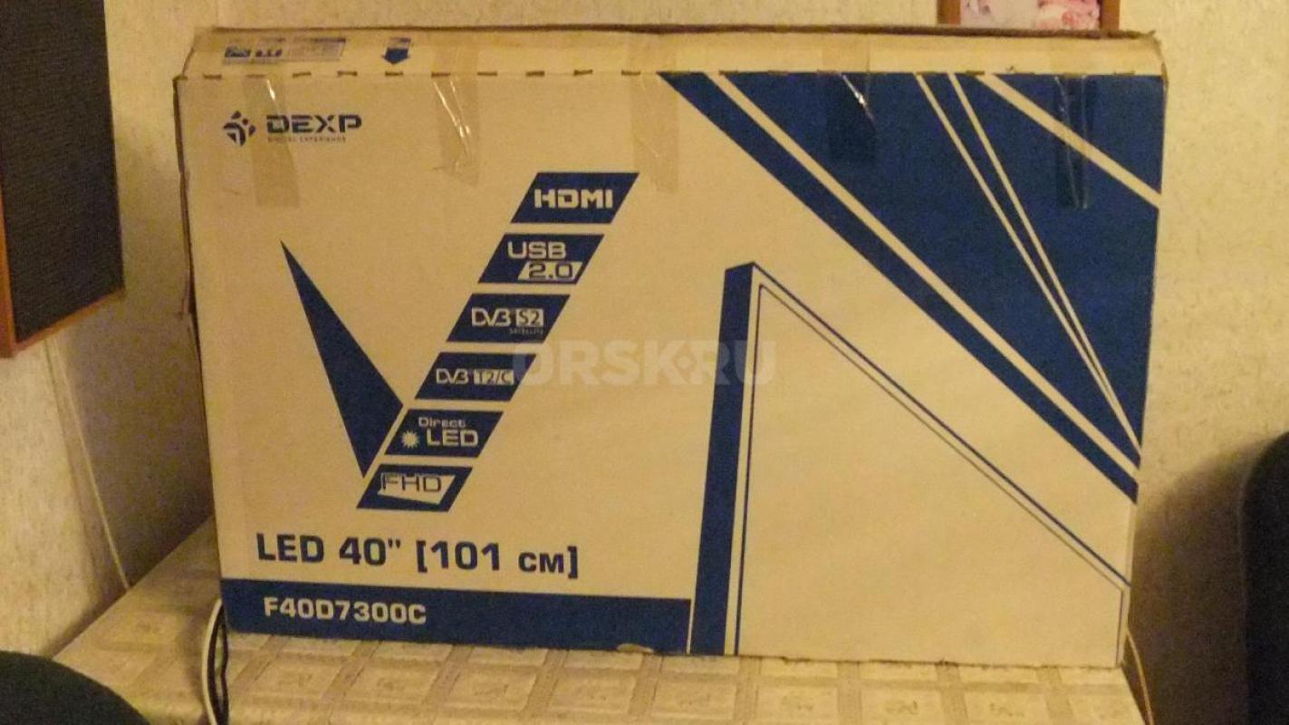 Телевизор DEXP 40 дюймов (101 см.). - Орск