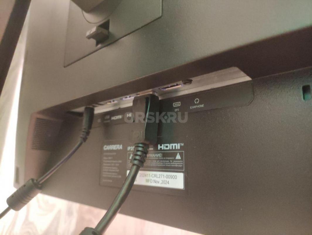 Carrera 27&quot;/IPS/2560x1440/180Гц/
Регулировка высоты, наклона, поворота
В пользовании был - Орск