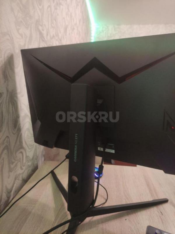 Carrera 27&quot;/IPS/2560x1440/180Гц/
Регулировка высоты, наклона, поворота
В пользовании был - Орск