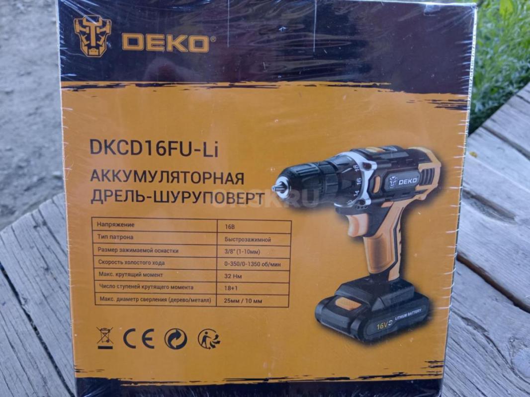 Шуроповерт новый DEKO оригинал. - Орск