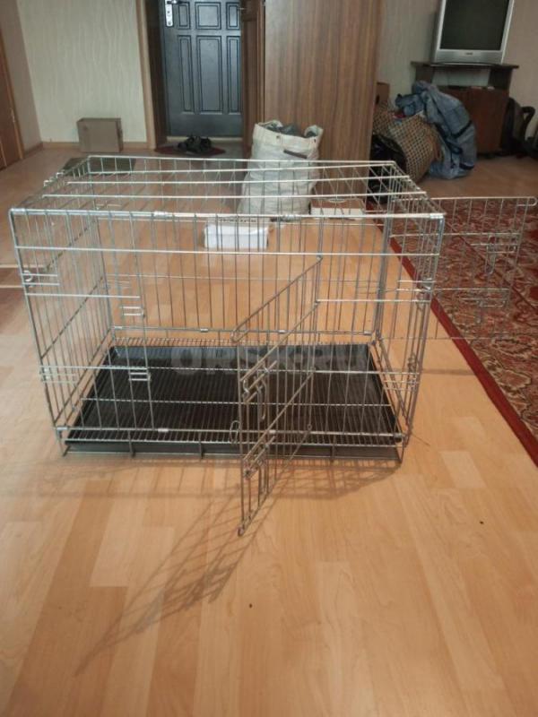 Продам клетку для собак длина 76 см ширина 48 см высота 55 см - Орск