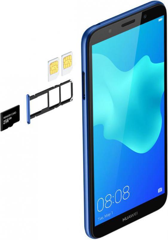 Смартфон Huawei Y5 Prime 2/16gb в хорошем состоянии, в ремонте не был. - Новотроицк