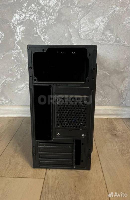 Новый компьютерный корпус форм-фактора ATX Minitower в универсальном черном цвете (производство 2025 - Орск
