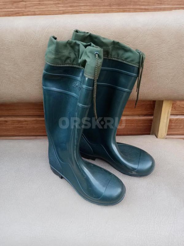 Сапоги резиновые мужские, одни б/у, одни новые - Орск