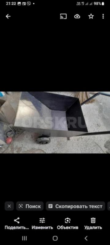 Продам новая, самодельная строительная тачка, тележка ,очень прочные колёса на подчипниках, диаметр - Орск