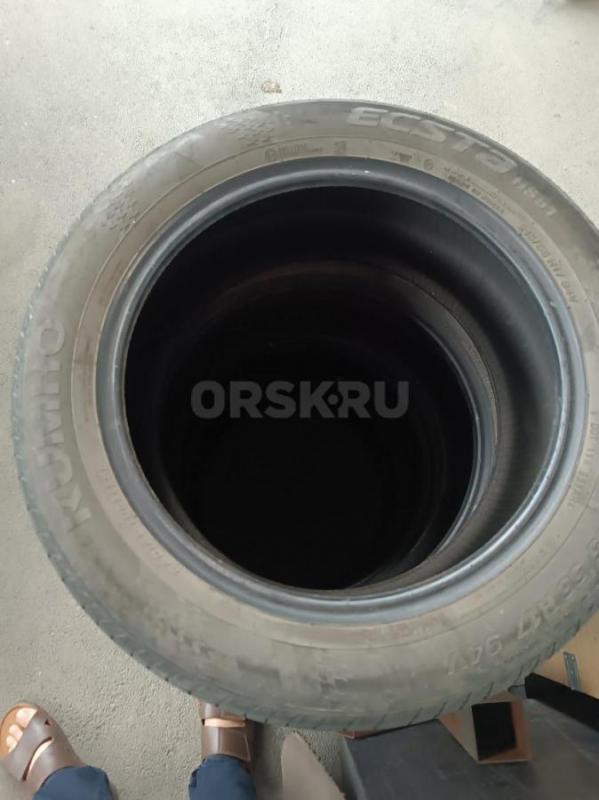 Летняя резина KUMHO ECSTA 215/55 R17 Б/У - Орск