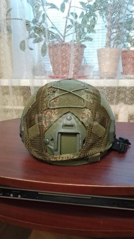 Шлем тактический боевой OPS CORE FAST (безухий), класс защиты БР2, материал арамид / кевлар, расцвет - Орск