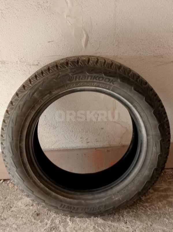 Продам комплект зимней шипованной резины  Hankook  225/60  R17, в отличном состоянии. - Гай