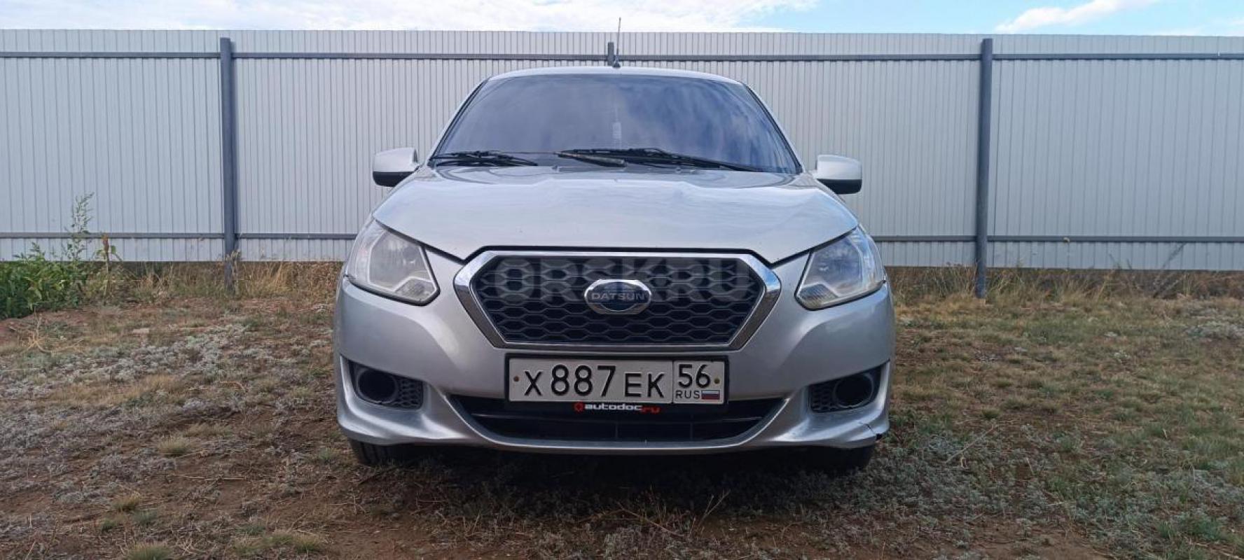 Продаю Datsun ON-DO 2016 года выпуска, ценник ниже рынка. серебристого цвета, в хорошем состоянии по - Орск
