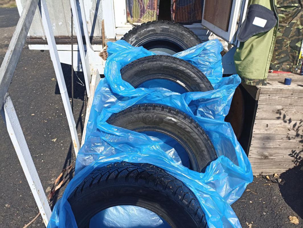 Продам комплект зимних шипованных а/шин Кордиант SNO - MAX размер 205/60 R 16, б/у 1.5 сезона. - Орск