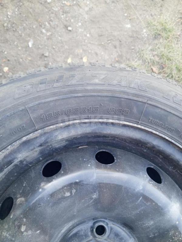 Продам 4 зимних колеса на заводских штампах разболтовка 4 на 100 за 16000. - Орск