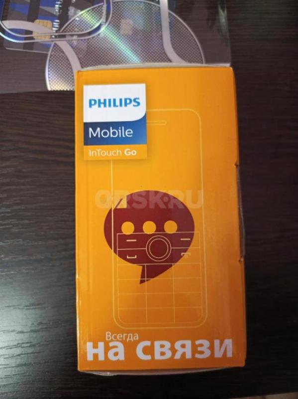 Продам кнопочный телефон Филипс в отличном состоянии, один хоз, документы, коробка в наличии. - Орск