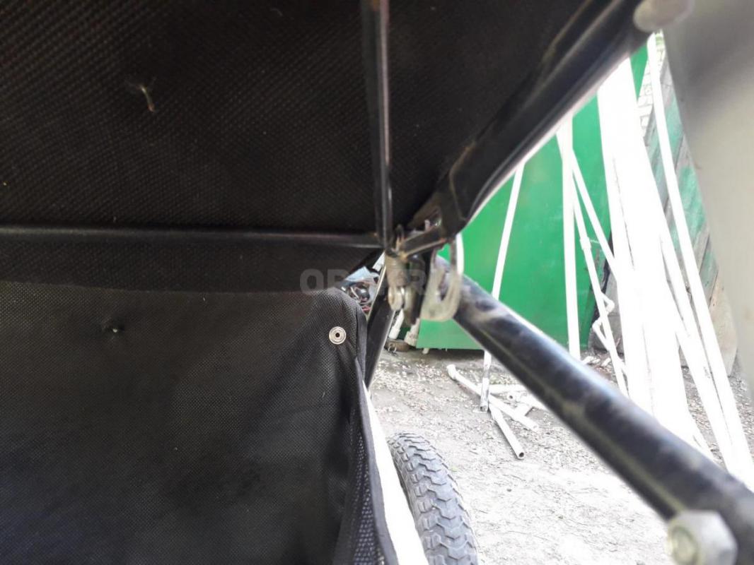 Коляска трансформер с недочётами: нет одного колеса, целостность камер не проверялось, погнут элемен - Орск