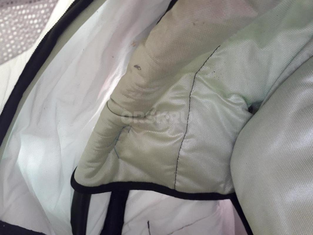 Коляска трансформер с недочётами: нет одного колеса, целостность камер не проверялось, погнут элемен - Орск