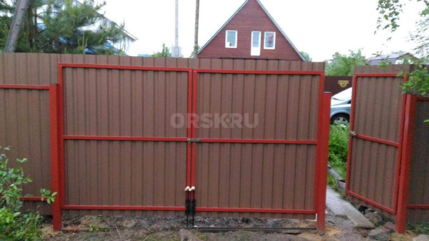 ЗАБОР ИЗ ПРОФЛИСТА, ВОРОТА, КАЛИТКИ - изготовление, монтаж, ремонт. - Орск