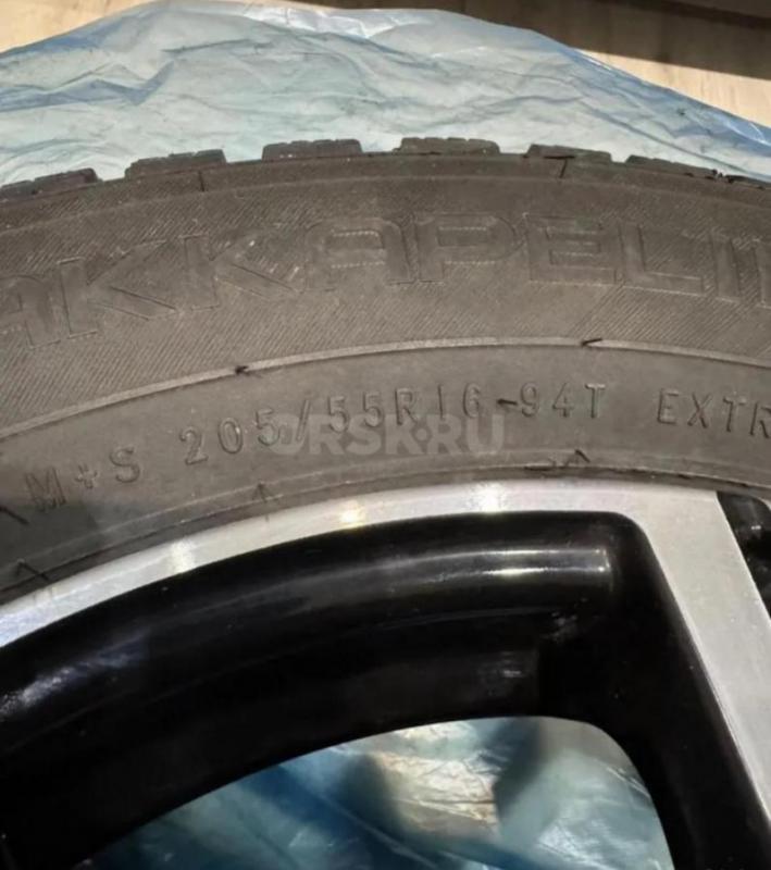 Колёса в сборе r16, зимняя шипованная резина. - Орск