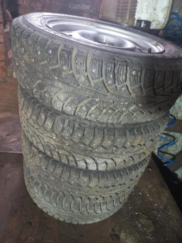 Продам зимние колеса  Nokian в сборе на Ваз 175/65 R-14 - Орск