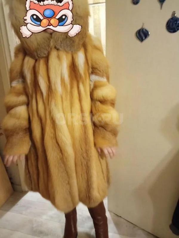 продам шикарную шубу из рыжей лисы, выполненную на заказ от пятигорской фабрики &quot;олдрим& - Орск