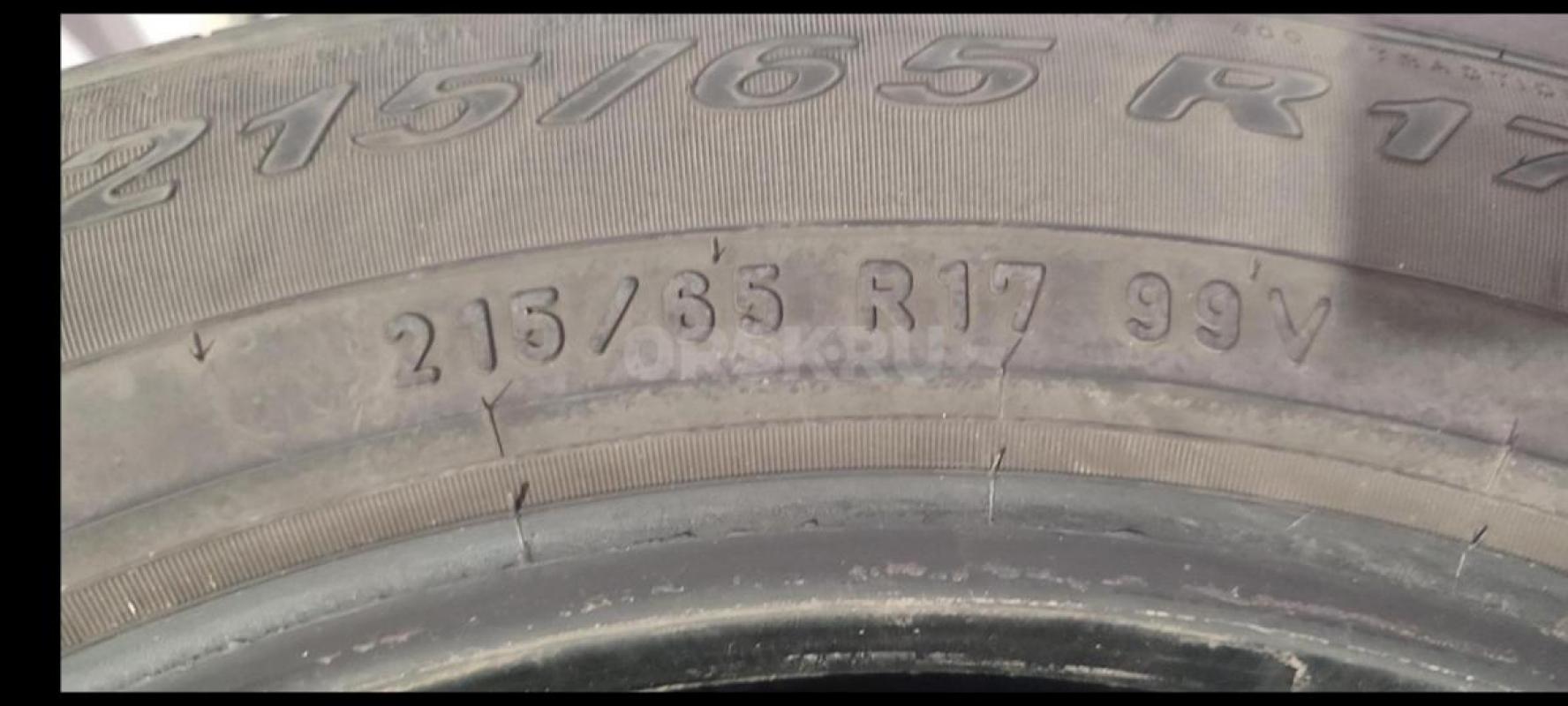 Автомобильные покрышки Pirelli Scorpion Verde 215/65 R17 99V - 4шт, б/у. - Орск