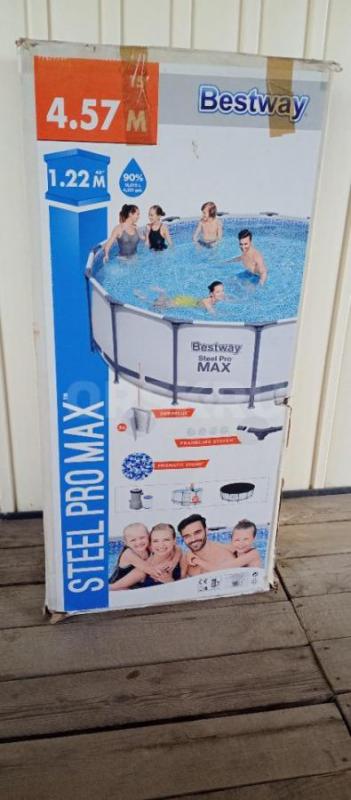 Фильтр для бассейна  б/у в отличном состоянии ,полный комплект с запасным фильтром, шёл с бассейном, - Орск