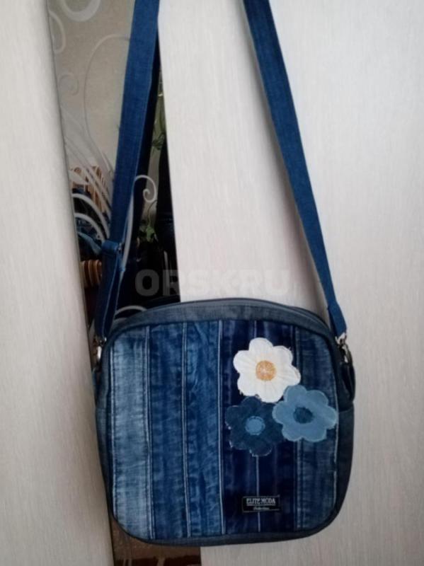 Сумки шоперы и рюкзаки из джинсовой ткани. - Орск