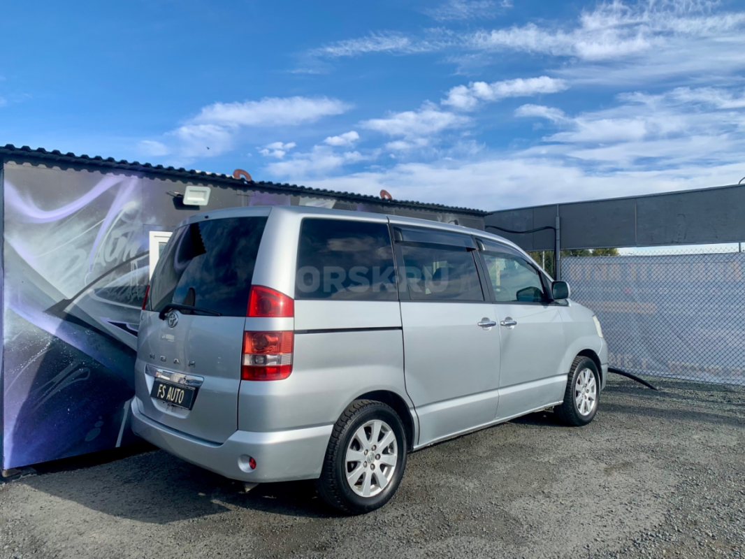 РАБОТАЕМ НА КАЧЕСТВО
В ПРОДАЖЕ 
 Toyota Noah 
Год - 2003
Двигатель - 2.0 бензин  152 л.с. - Орск