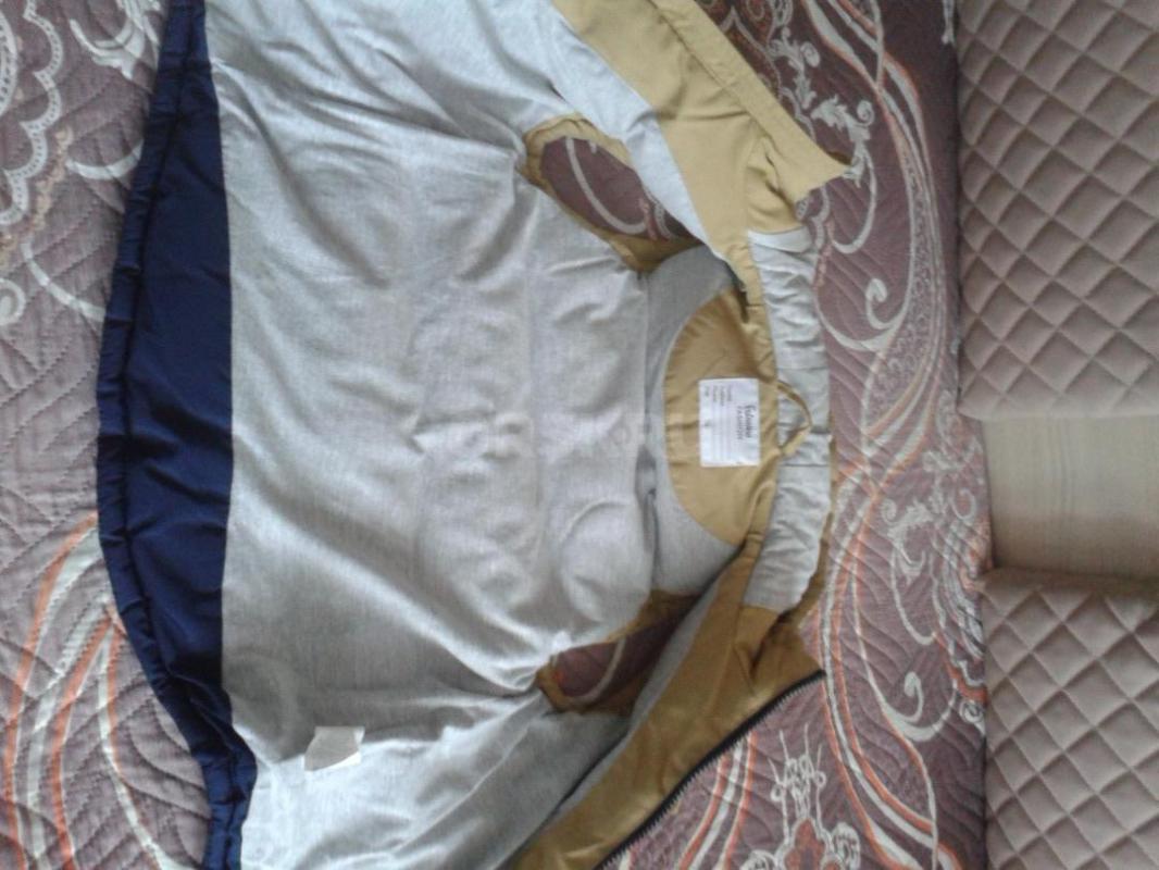 Продам вещи на мальчика в идеальном состоянии: жилет отличного качества подклад хлопок размер 116-12 - Орск