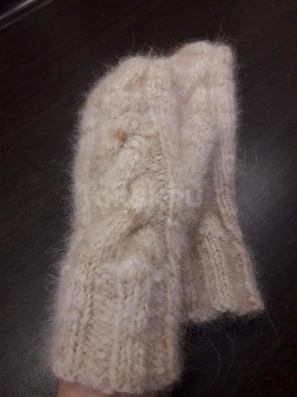 Изделия из пуха собак: варежки,носки,наколенники,пояс,напульсник. - Орск