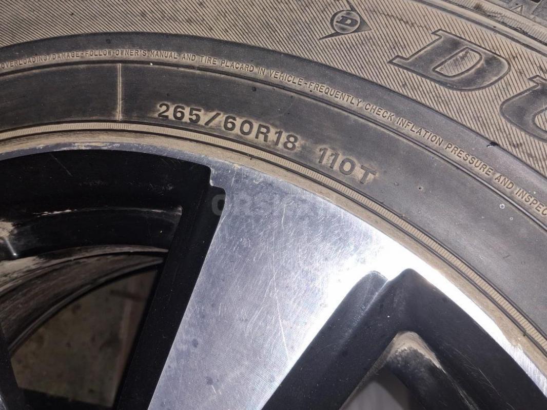 Продам зимнию резину на дисках шипованная ралиус 18 265/60 - Орск