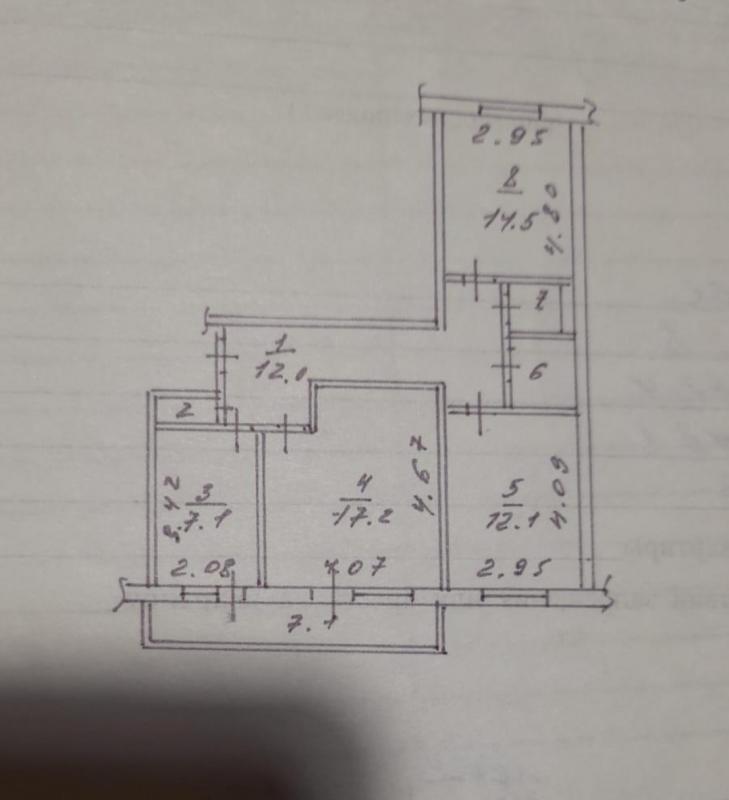 Продается отличная 3-комнатная квартира улучшенной планировки, но не стандарт, а 67,4 кв. - Новотроицк