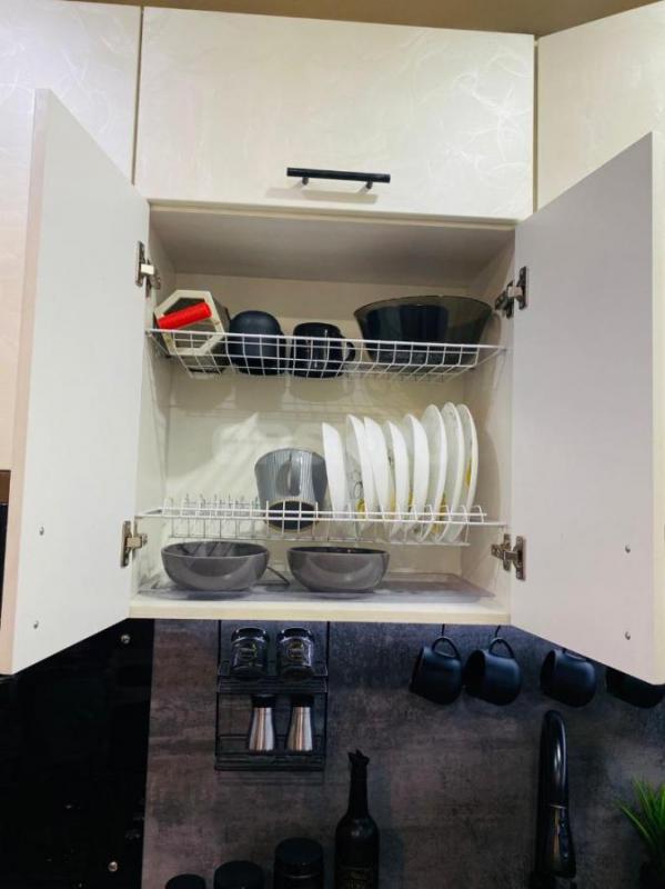 Продам кухню в отличном состоянии ( варочная панель, фартук, микроволновка, вытяжка) - Орск