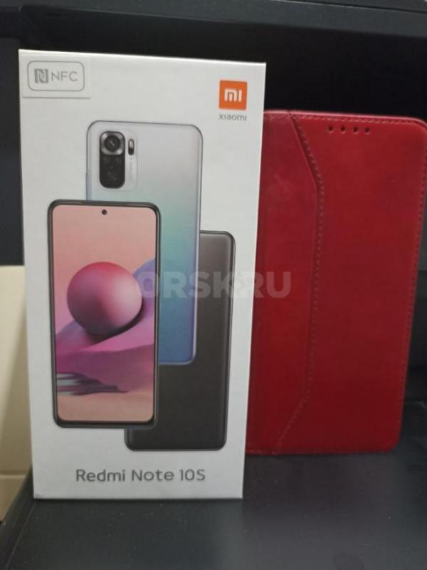 Продам смартфон xiaomi redmi note10s (память 6Гб/128гб, андроид 13,дисплей 6.43&quot;AMOLED,акку - Орск