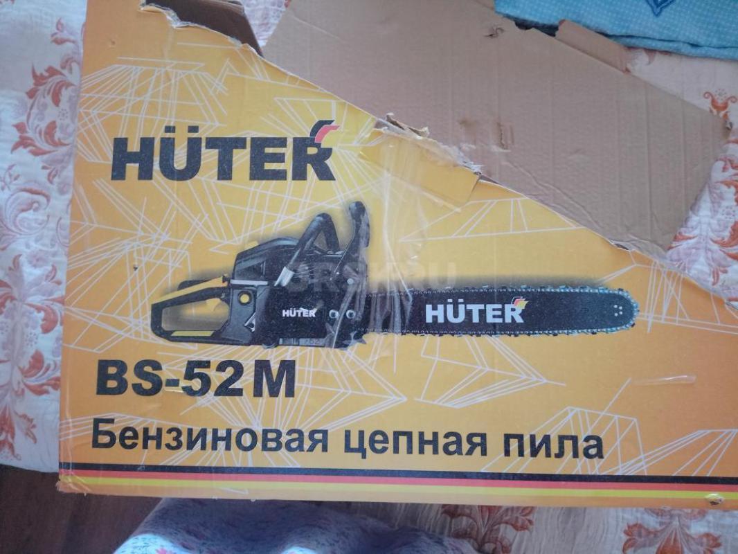 Продам новую бензопилу HUTER BS-52M , мощность 2,8 кВт, количество звеньев-72, емкость топливного ба - Орск