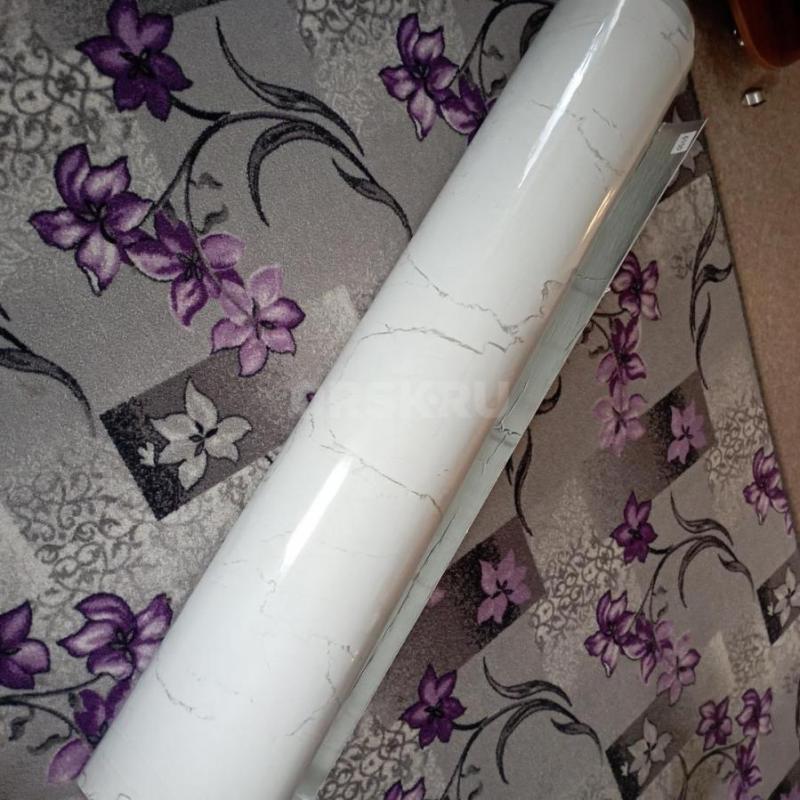 Гибкий мрамор , 2,86 на 1,20 , два полотна и остатки... - Орск