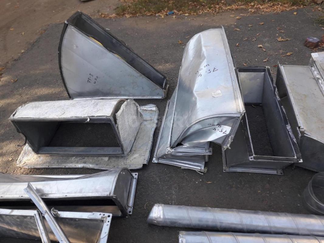 Отдельные блоки воздуховода из оцинкованной стали
Воздуховод, вентиляционные короба, трубы, бу, при - Орск