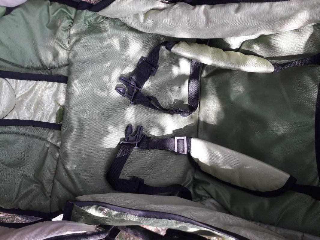 Коляска трансформер с недочётами: нет одного колеса, целостность камер не проверялось, погнут элемен - Орск