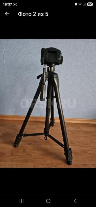 Штатив для фото,видео,телефонов и ламп Высота 0,7 - 1,6м. - Орск