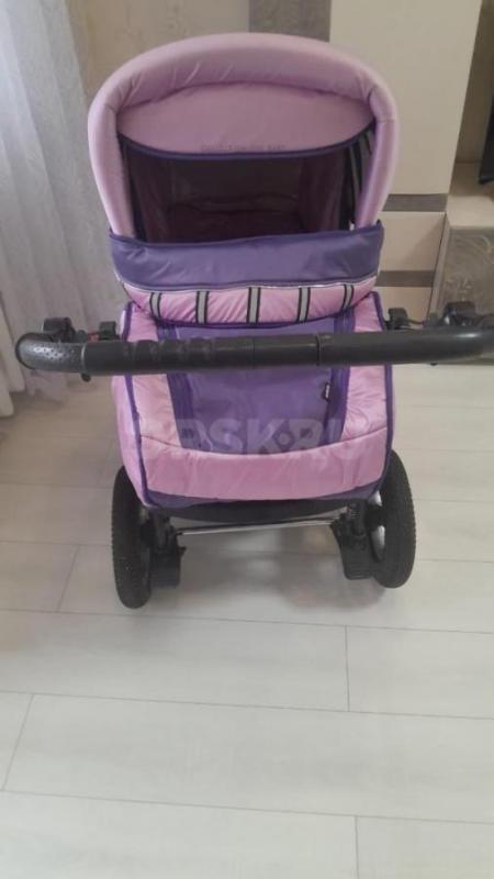 Детская коляска лето-зима трансформер б/у состояние отличное - Орск