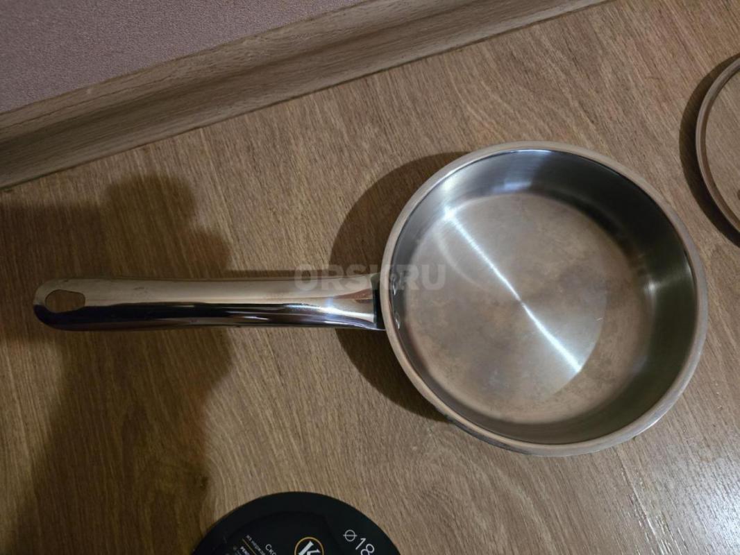 Сковорода Катюша София 18 см с крышкой нержавеющая сталь
Серия «София» - посуда из высококачественн - Орск