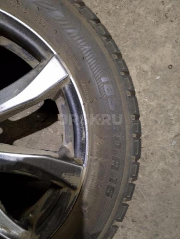 Продам зимнюю резину Goodrich  размер 185/60/R15   4 на100 в хорошем состоянии, 1 сезон. - Орск