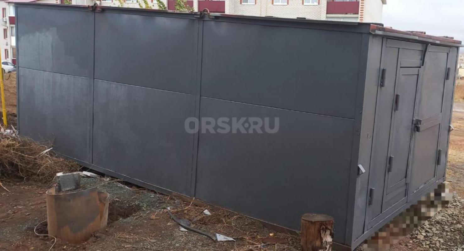 Продам заводской металлический гараж, в районе ОЗТП! - Орск