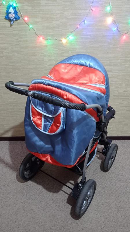 Детская коляска KACPER LUX трансформер зима-лето полный комплект. - Орск