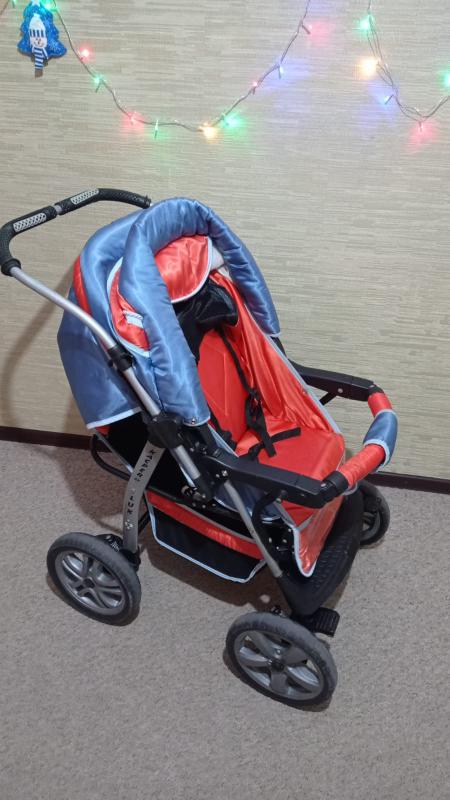 Детская коляска KACPER LUX трансформер зима-лето полный комплект. - Орск