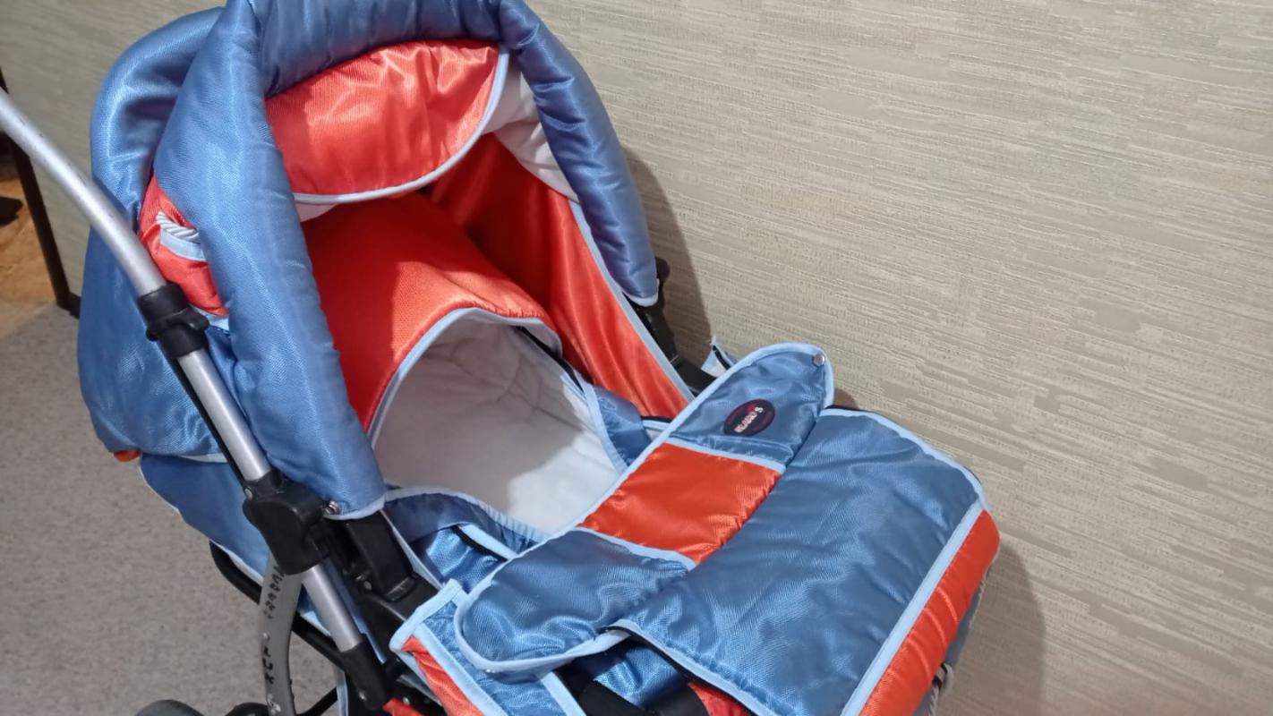 Детская коляска KACPER LUX трансформер зима-лето полный комплект. - Орск